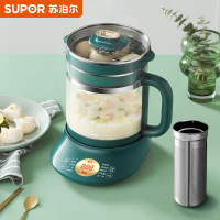 苏泊尔(SUPOR)养生壶 SW-15YT55(滤网)煮蒸两用 1.5L 煮茶器花茶壶 玻璃煮茶壶电水壶电热水壶烧水壶