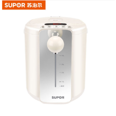 苏泊尔(SUPOR)电热水瓶热水壶 家用5L大容量电水瓶八段智能保温304不锈钢 电水壶烧水壶 SW-50T101