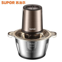 苏泊尔(SUPOR)绞肉机2L大容量不锈钢多功能绞馅机全自动料理机 JR18GS-300