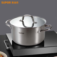 苏泊尔(SUPOR) 乐尚不锈钢汤锅VT22WAS01 22cm