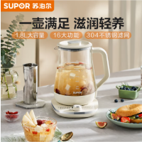 苏泊尔(SUPOR)养生壶热水壶 煮茶器 煮茶壶 电水壶 恒温电热水壶保温花茶壶 带滤网1.8L SW-18YJ15