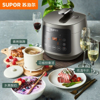 苏泊尔(SUPOR)电压力锅家用高压锅双球釜内胆电压力煲彩屏控制智能预约[3L容量 精钢球釜]SY-30FC12Q