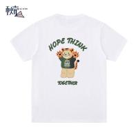 秋壳秋壳复古美式港风新款韩版ins原宿风bf超火半袖复古小猫短袖