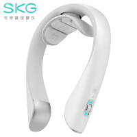 生日礼物SKG-K5-2 白色 颈椎按摩仪脖子肩颈部护颈仪热敷按摩器蓝牙APP智能操控