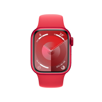苹果手表S9 Apple Watch S9 GPS+蜂窝 41 毫米红色铝金属表壳 红色运动型表带 - M/L MRY93CH/A