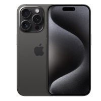 苹果Apple iPhone 15 Pro 256G 黑色钛金属 移动联通电信 手机 5G全网通手机(不含票)