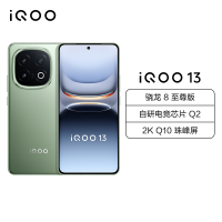 iQOO13 曼岛 12GB+512GB 骁龙8至尊版5G芯 自研电竞芯片Q2 144Hz高刷2K直屏 6150mAh电池 120W超快闪充 手机