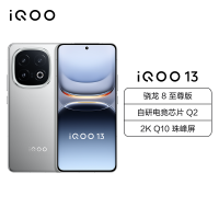 iQOO13 纳多灰 12GB+512GB 骁龙8至尊版5G芯 自研电竞芯片Q2 144Hz高刷2K直屏 6150mAh电池 120W超快闪充 手机