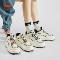 Daphne旗下鞋柜2022秋季新款麦穗厚底板鞋12235161