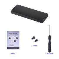 M.2 NGFF转USB 3.0Type-C单卡SSD硬盘盒支持5Gbps 铝合金外壳便携 无USB线材配件