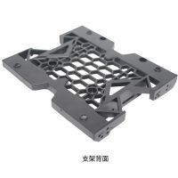 台式机箱5.25光驱位转3.5/2.5寸ssd固态硬盘支架可加装12cm风扇架 3.5塑料可安装风扇架子