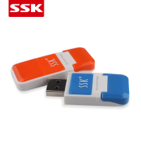 SSK飚王TF卡读卡器高速专用microSD手机内存卡存储卡SCRS022风云 TF卡读卡器