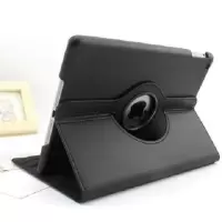 苹果平板2018新款ipad保护套ipad234/56air1休眠mini4皮套9.7寸 黑色 mini4