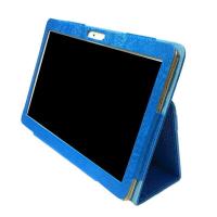 索立信学习机T918皮套 平板电脑保护壳外壳卡通防摔保护套10.1寸 蓝色+普通膜 T918