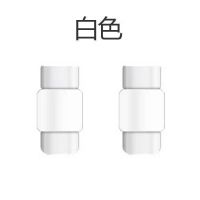 华为数据线保护套OPPO苹果vivo充电线保护器防折断保护头安卓通用 短白[苹果款] 2个装[无]