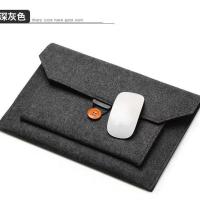 微软联想小新pro13air14苹果mac华为matebook14寸12内胆包电脑包 深灰 MacBook 11.6寸