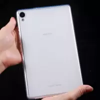 华为M6平板保护套8.4寸VRD-W09/AL09电脑硅胶套全包边防摔外壳 透明硅胶套