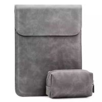 简约笔记本内胆包适用MacBook13.3联想华为小米14防水电脑保护套 20款MacBook13.3英寸 深灰色 竖款