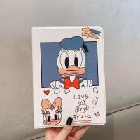 可爱卡通ipad保护皮套Air1/Air2苹果平板壳Mini34黛西女7.9寸软壳 唐老鸭 平板套 Mini4/5 7.