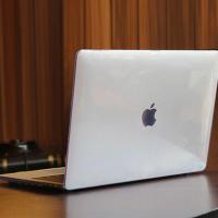 适用苹果笔记本保护壳macbookpro13.3air13mac14寸电脑套磨砂透明 A1465/A1370水晶透明