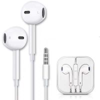 苹果7耳机线iPhone7plus/6s/8/Xs入耳式手机耳塞11/Xr/12扁头耳机 苹果/安卓[通用]圆头耳机 单