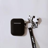 i12/i18保护套苹果airpods1/2蓝牙耳机套安卓inpods可爱熊猫挂件 i9s/i11/i12/i18耳机套