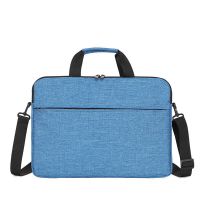 手提内胆加绒电脑包13.3寸/14.6/15.6寸适用于各种笔记本平板 黑色 10.2寸无背带不可套拉杆