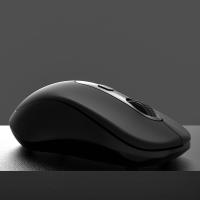 Aigo爱国者M21 无线鼠标静音 男女生游戏办公家用笔记本电脑通用 黑色-静音款 官方标配