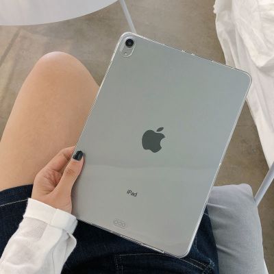 ipadpro2021保护壳12.9笔槽10.9透明Air4/3气垫mini5/4/3硅胶11寸 轻薄防摔[透明]单壳