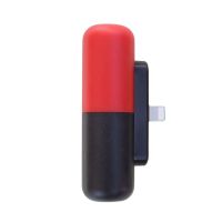 苹果华为专用充电宝胶囊应急小巧便携无线移动电源随身3000毫安 中国红(苹果) 1200毫安