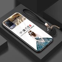 半生已过苹果11手机壳苹果13镜面玻璃12promax保护套13promax女 白底半生已过背影女孩+爱心流苏 苹果 1