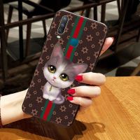 vivo Y3手机壳防摔V1901A保护套V1901T腕带薄可爱创意个性硅胶软 腕带黑猫 vivo Y3(无腕带)