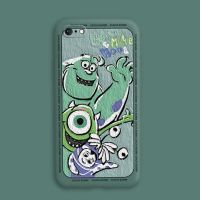 苹果6手机壳6s液态硅胶iPhone6plus保护套苹果6splus男女油画怪物 苹果 6/6s 通用 暗夜绿-油画怪物