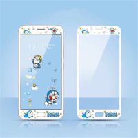oppo/R9S/R11S钢化膜全屏vivox9x7plusX20/苹果6S78a59Y66手机壳 百变多拉(前膜) 苹
