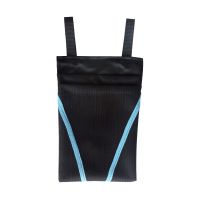 电动车前置挂包电瓶自行车挂物包车把手机收纳袋滑板车储物兜防水 黑色-无盖-网格款[小号]