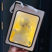 生日礼物女姐妹实用小羊玩偶公仔娃娃裙子毛绒玩具可爱超萌送女生 单独一只小羊(17cm) 包含小羊+礼品袋+气氛灯