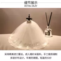 婚纱模型生日礼物女生毕业季送闺蜜有意义少女心18岁成人礼迷你 单价婚纱(不含礼盒和配饰)