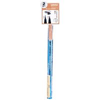 MINISO名创优品双头粗细液体眼线液笔防水防汗不脱色持久不晕染黑 黑色一只装 双头粗细