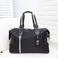 大容量旅行包男单肩手提包登记包出差短途旅行袋商务包防水行李包 飞翔包黑色 中