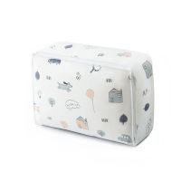 透明棉被收纳袋居家收纳整理袋防尘防潮衣物袋大号棉被袋子装被子 小屋款 小号(55*36*20cm)