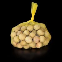 龙眼网兜水果网眼袋橘子网袋批发超市塑料编织袋装金桔小袋子 35厘米龙眼网袋 单独网兜100个