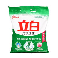 立白洗衣粉冷水速效洗衣粉冬季专用机洗洗衣粉大袋装冬天凉水去污 950g冷水速效一袋(1.9斤)