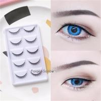 忘‖很自然的少年感假睫毛!正太萌妹cos万用日常短款黑梗上睫毛