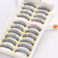 [送双眼皮贴]假睫毛套装浓密交叉6款裸妆眼睫毛胶水镊子睫毛夹 1盒交叉6(没其他工具)