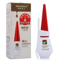 升级玛丽佳人胶水防伪可查 假睫毛胶水防过敏透明白色超粘胶 升级玛丽佳人1瓶装+刷+LX