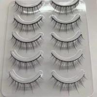 小恶魔 少女萌妹 自然仿真 可分段假睫毛 小恶魔一盒五对装 仅睫毛