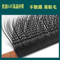 Y型嫁接睫毛yy睫毛混装y形爱情网状编织美睫店柔软超水貂毛郁金香 蓝卡YY十排睫毛 8mm