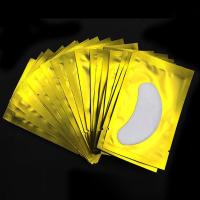 嫁接睫毛眼贴防过敏胶原蛋白美睫种植睫毛卸除隔离垫片易撕不起翘 金色眼贴(出口较多) 10对(20贴)金银粉混装