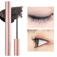 安泽秀蓝色棕色睫毛膏防水拉长不晕染卷翘细刷头棕色睫毛膏防水 黑色新款