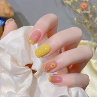 美甲店专用黄色系列指甲油胶2021新款奶黄色显白柠檬黄流行色套装 少女红A01 9.3ml要烤才能干